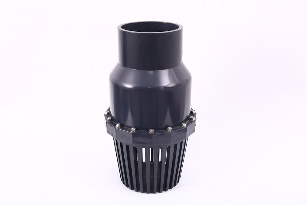 台前翻板式底阀